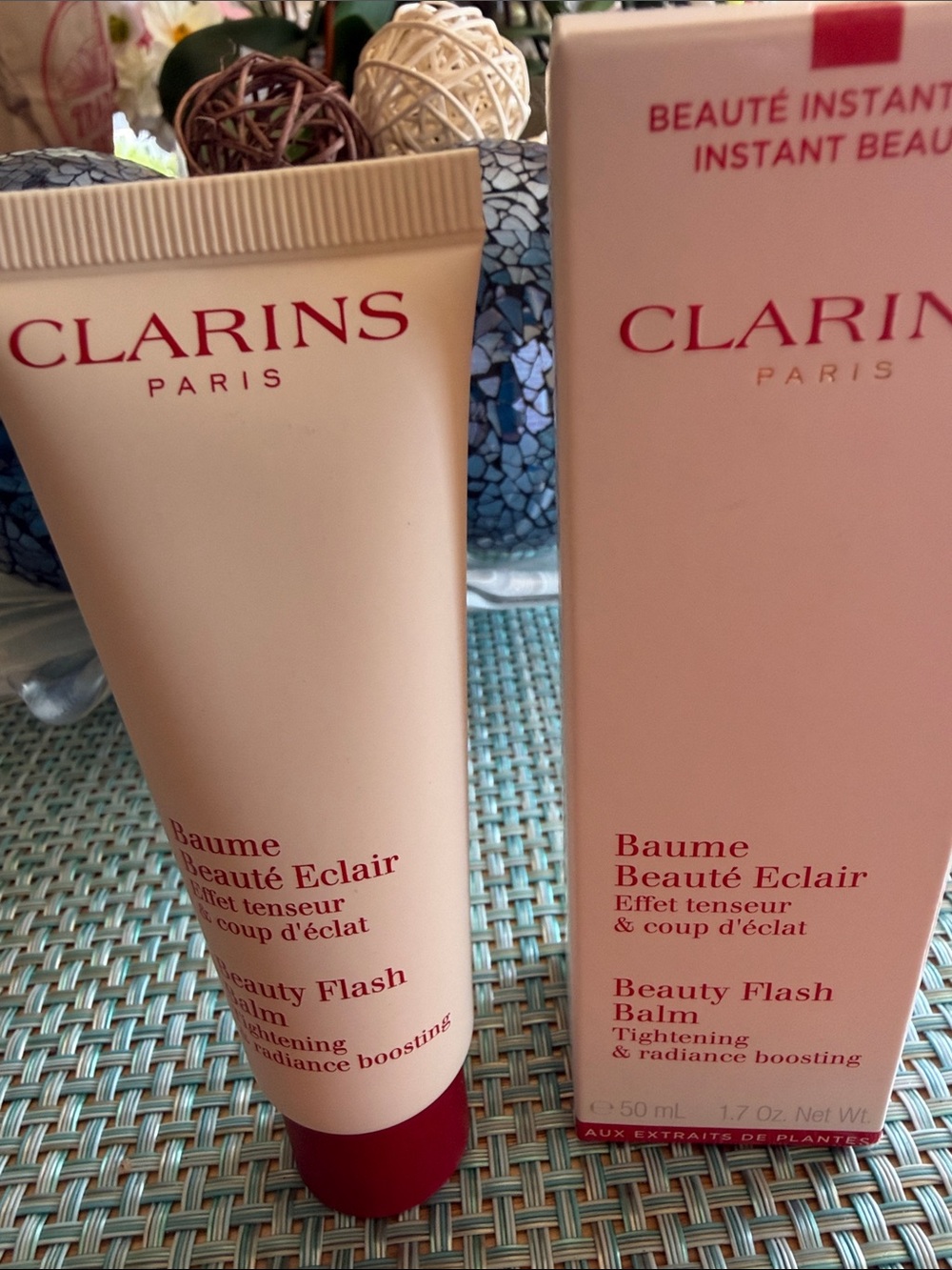 CLARINS Beauty Flash Balm Pink Box